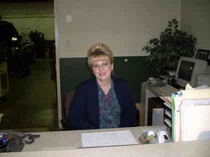 Patty at the Northline front desk